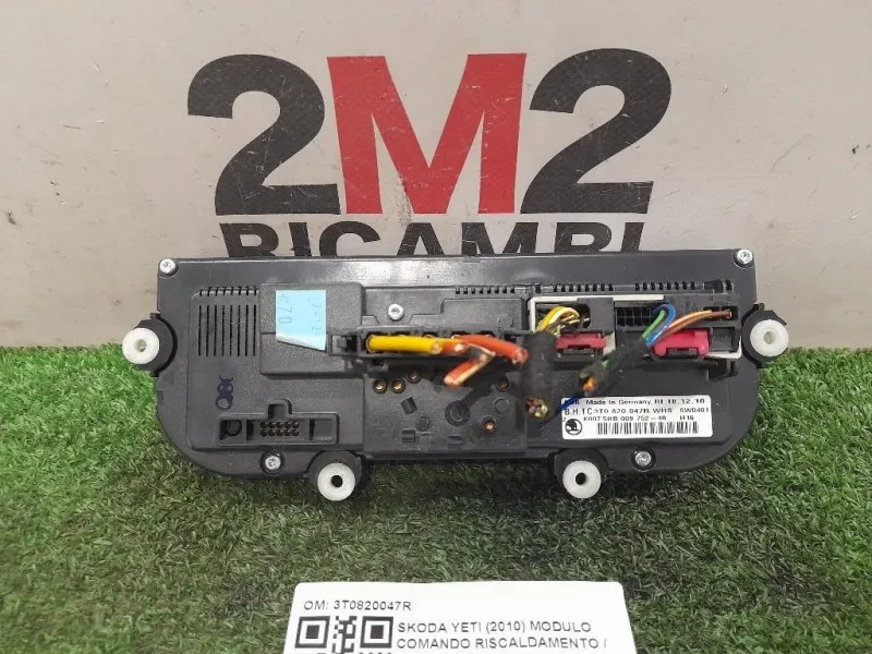 Modulo Comando Riscaldamento Clima 3T0820047R Skoda YETI 2010