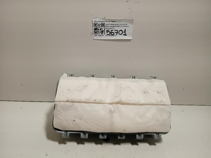 Air-bag Passeggero 00519833150 Jeep Renegade 2015