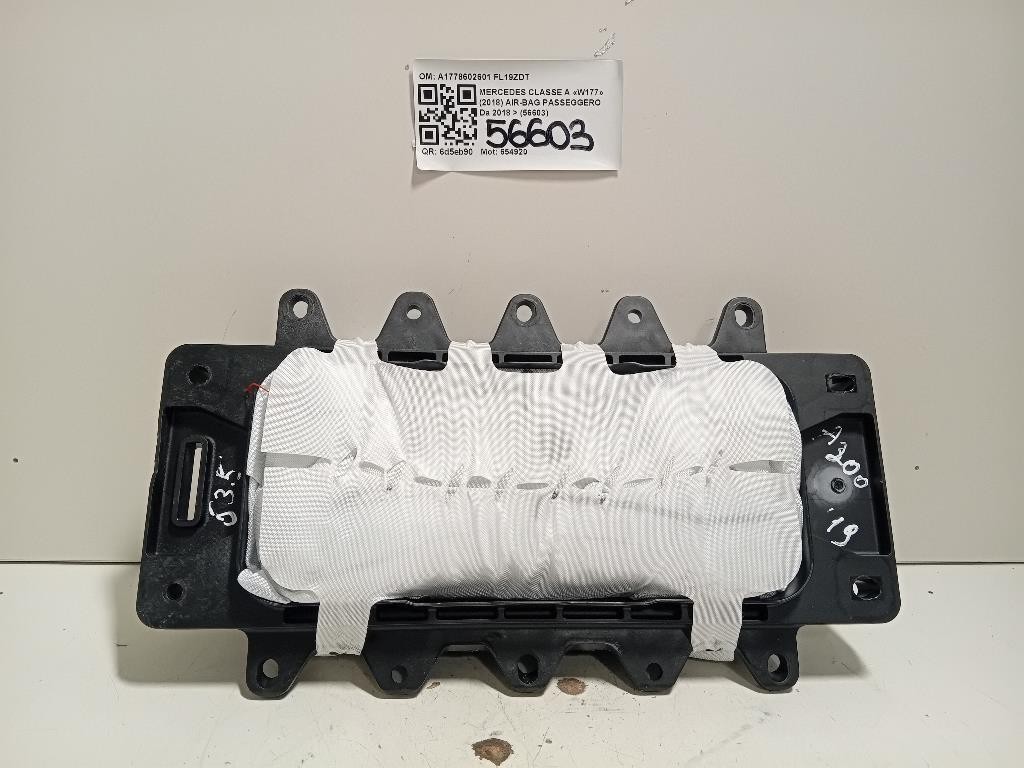 Air-bag Passeggero A1778602601 Mercedes Classe A W177 2018