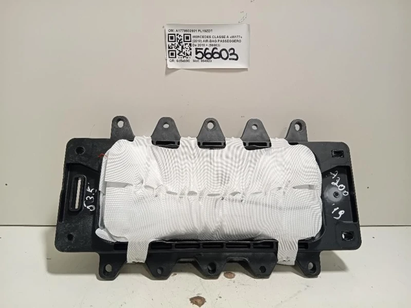 Air-bag Passeggero A1778602601 Mercedes Classe A W177 2018