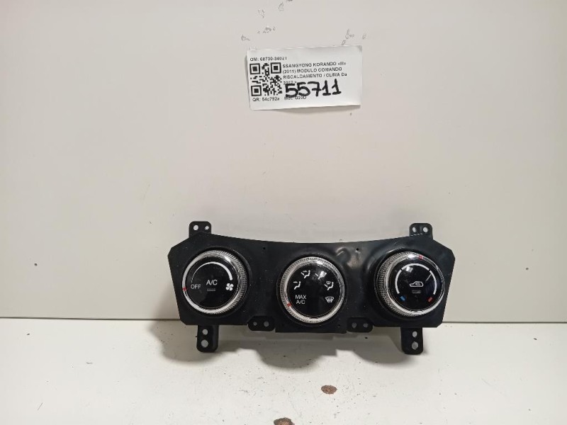Modulo Comando Riscaldamento Clima 68730-34021 Ssangyong Korando III 2011