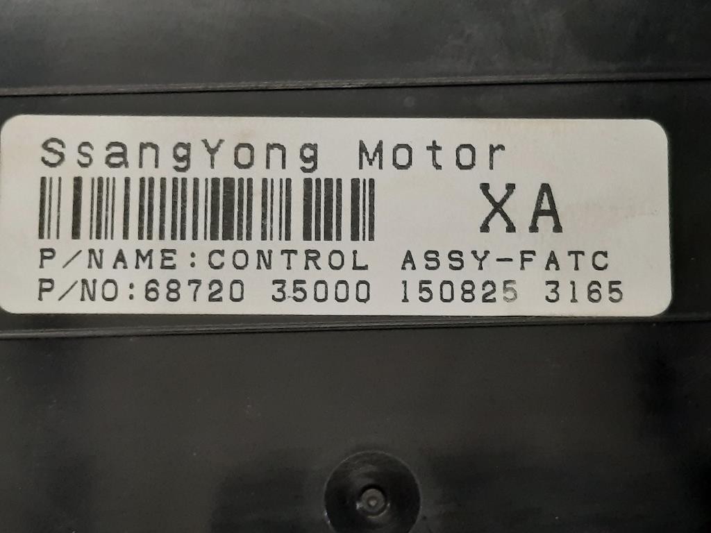 Modulo Comando Riscaldamento Clima 68720-35000 Ssangyong Tivoli 2015