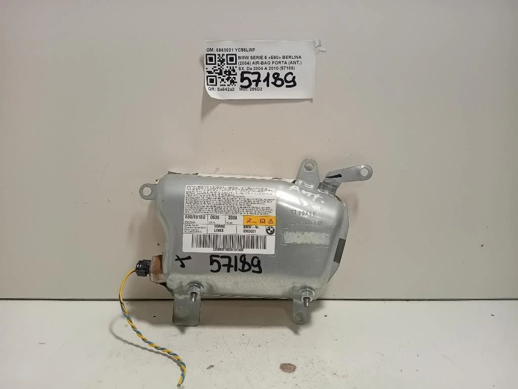 Air-bag Porta ANT SX 6963021 Bmw Serie 5 E60 Berlina 2004