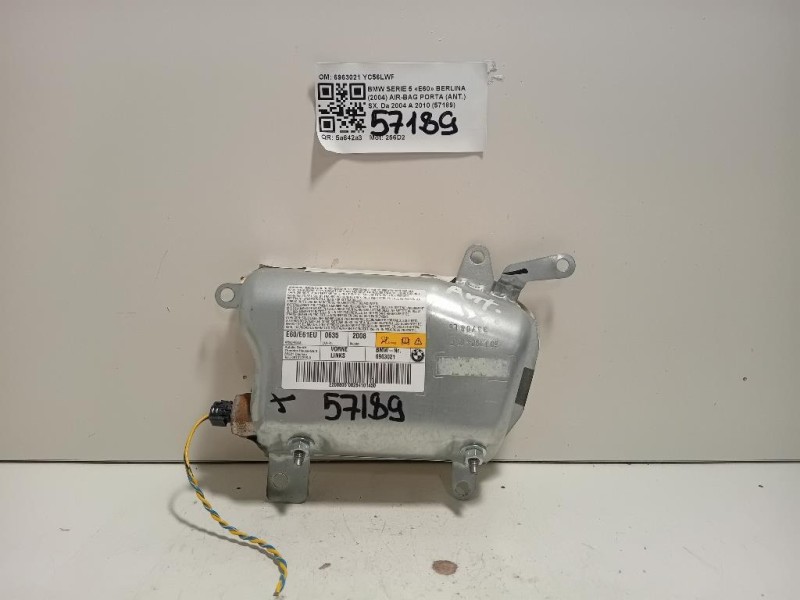 Air-bag Porta ANT SX 6963021 Bmw Serie 5 E60 Berlina 2004