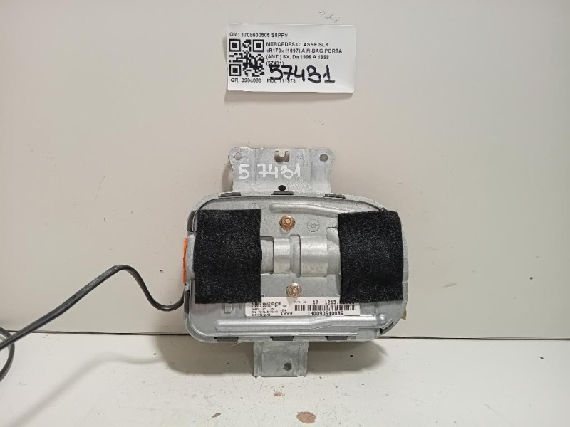 Air-bag Porta ANT SX 1708600505 Mercedes Classe SLK R170 1997