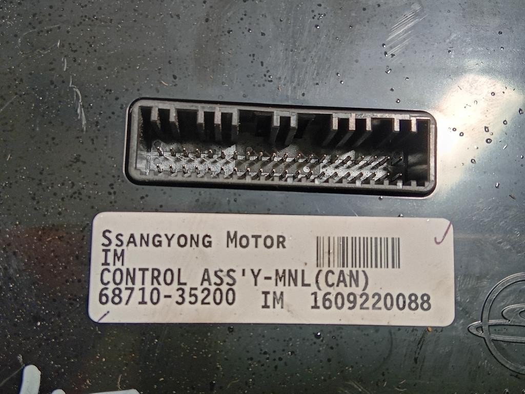 Modulo Comando Riscaldamento Clima 68710-35200 Ssangyong Tivoli 2015