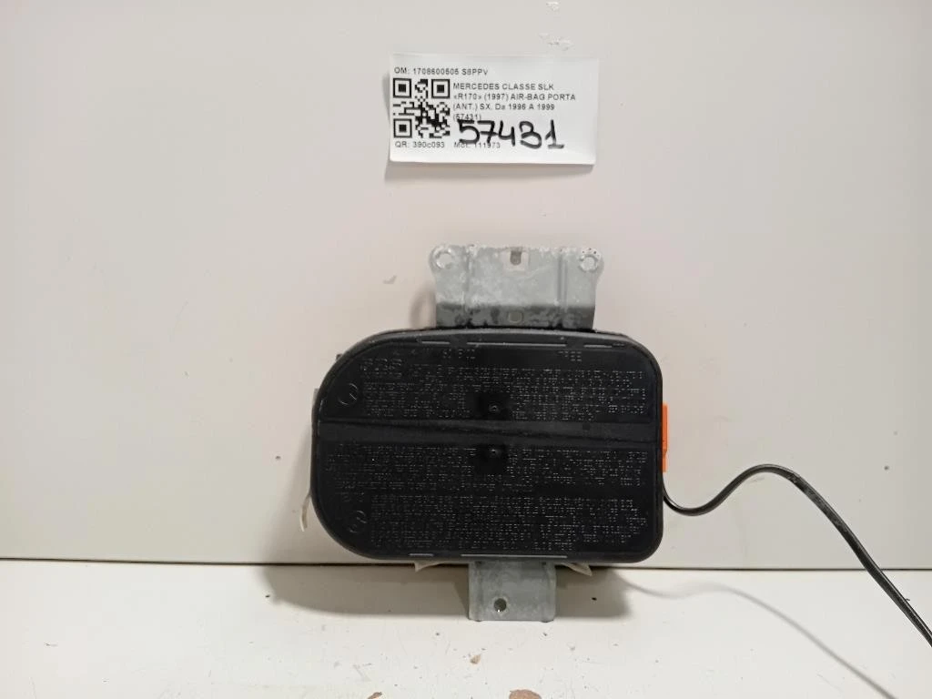 Air-bag Porta ANT SX 1708600505 Mercedes Classe SLK R170 1997