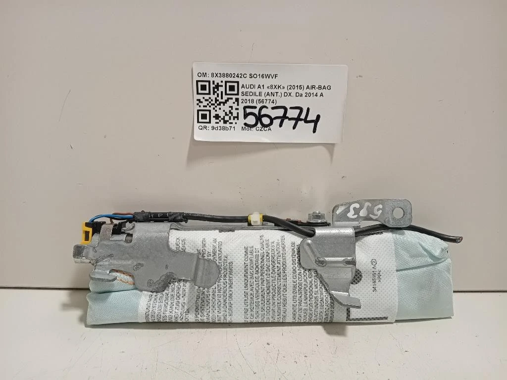 Air-bag Sedile ANT DX 8X3880242C Audi A1 8XK 2015