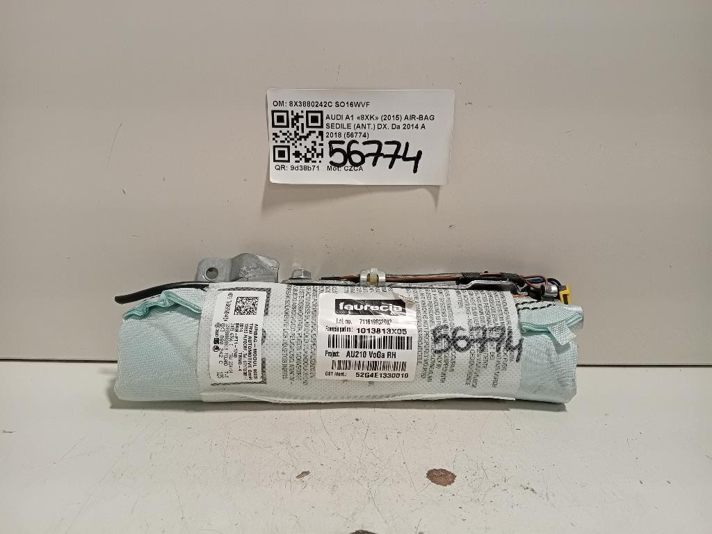 Air-bag Sedile ANT DX 8X3880242C Audi A1 8XK 2015