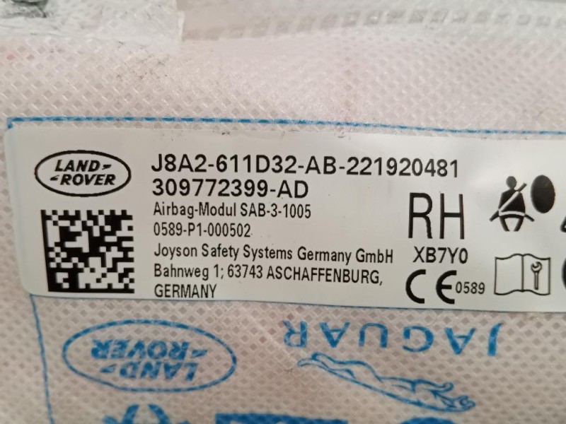 Air-bag Sedile ANT DX J8A2-611D32-AB Jaguar F-pace 2020