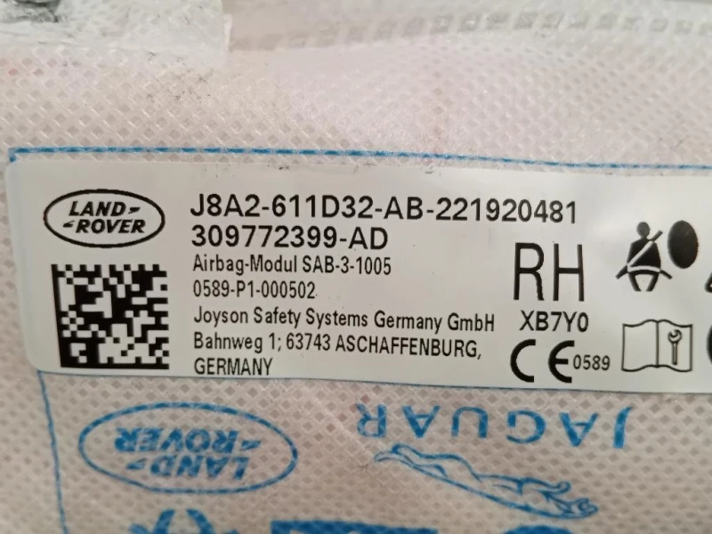 Air-bag Sedile ANT DX J8A2-611D32-AB Jaguar F-pace 2020