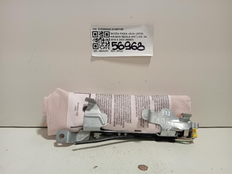 Air-bag Sedile ANT DX 6V0880242 Skoda Fabia NJ3 2018