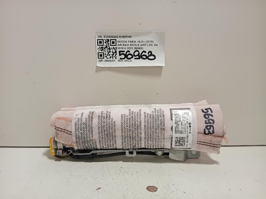 Air-bag Sedile ANT DX 6V0880242 Skoda Fabia NJ3 2018