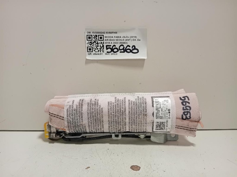 Air-bag Sedile ANT DX 6V0880242 Skoda Fabia NJ3 2018
