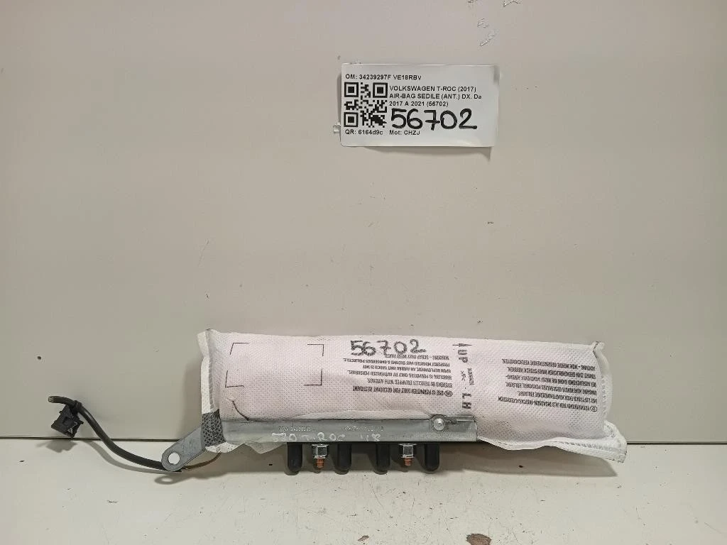Air-bag Sedile ANT DX 34239297F Volkswagen T-roc 2017
