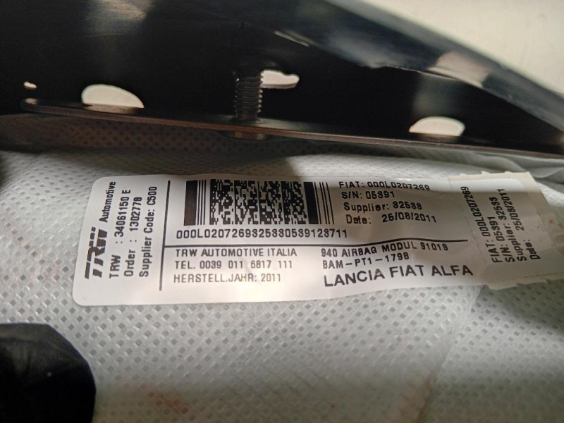 Air-bag Sedile ANT SX 34061150E Alfa Romeo Giulietta 2010
