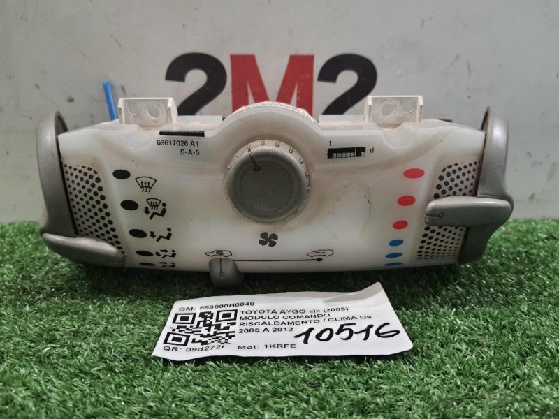 Modulo Comando Riscaldamento Clima 559000H0040 Toyota AYGO I 2005