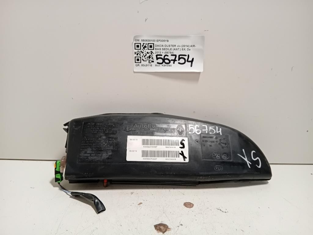 Air-bag Sedile ANT SX 550638100 Dacia Duster I 2014