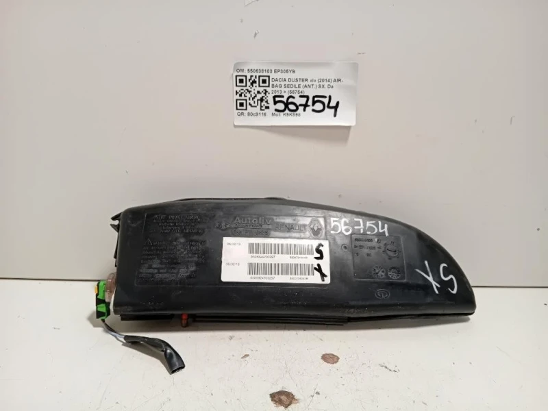 Air-bag Sedile ANT SX 550638100 Dacia Duster I 2014