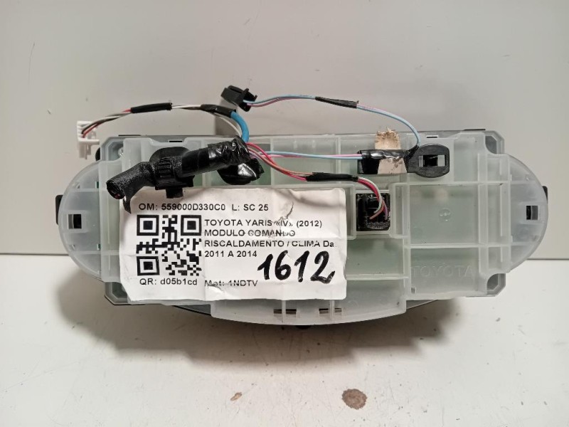 Modulo Comando Riscaldamento Clima 559000D330C0 Toyota Yaris IV 2012