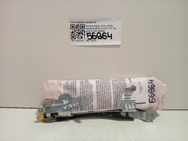Air-bag Sedile ANT SX 6V0880241 Skoda Fabia NJ3 2018