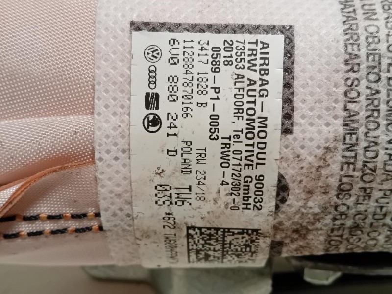 Air-bag Sedile ANT SX 6V0880241 Skoda Fabia NJ3 2018
