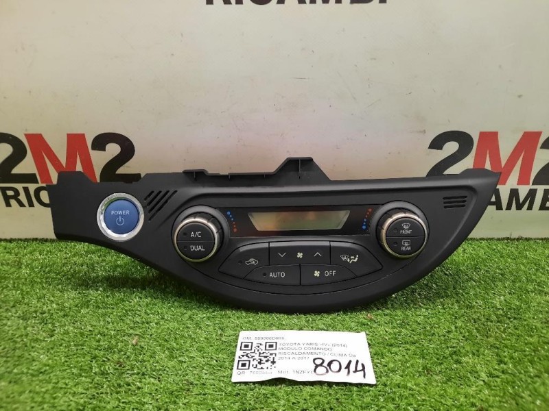 Modulo Comando Riscaldamento Clima 559000D800 Toyota Yaris IV 2014