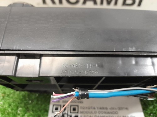 Modulo Comando Riscaldamento Clima 559000D350 Toyota Yaris IV 2014
