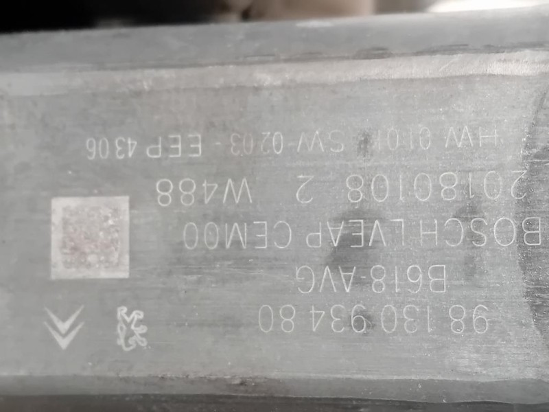 Alzacristallo Porta ANT SX 9813093480 Citroen C3 Aircross 2017