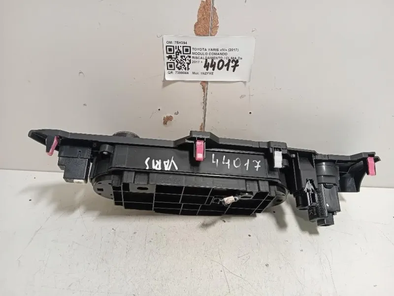 Modulo Comando Riscaldamento Clima 75H394 Toyota Yaris IV 2017