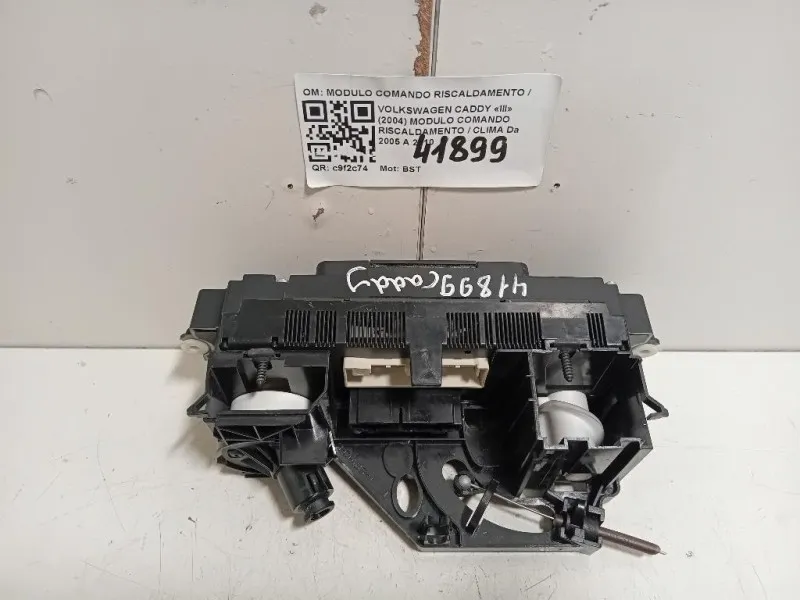 Modulo Comando Riscaldamento Clima MODULO COMANDO RISCALDAMENTO CLIMA Volkswagen Caddy III 2004