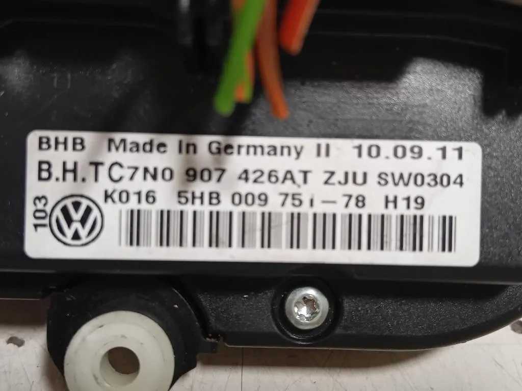 Modulo Comando Riscaldamento Clima 7N0907426AT Volkswagen Caddy IV 2011