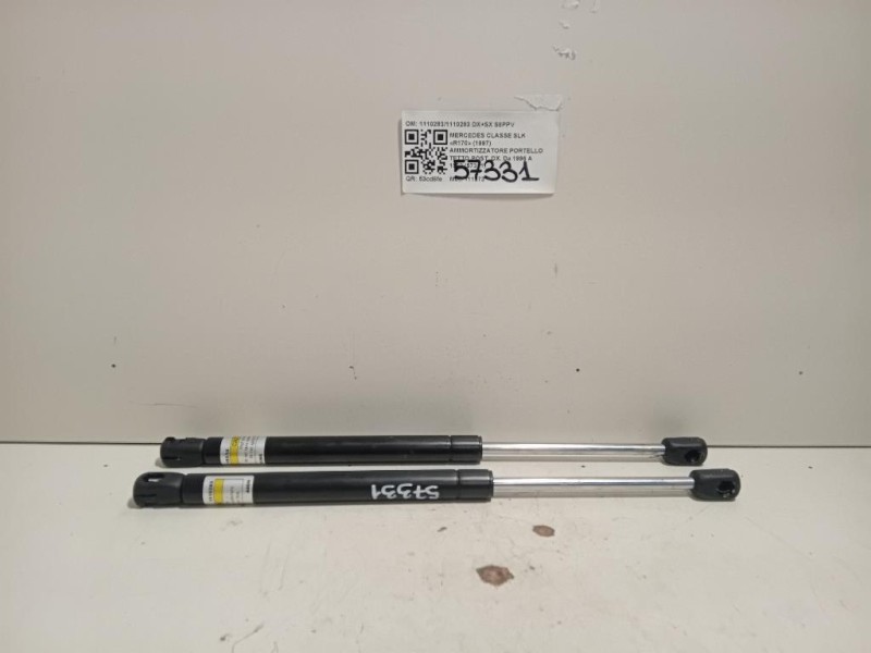 Ammortizzatore Portello Tetto POST DX 11102831110283 DX+SX Mercedes Classe SLK R170 1997