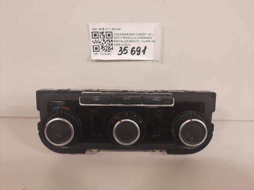 Modulo Comando Riscaldamento Clima 5HB 011 292-00 Volkswagen Caddy IV 2011