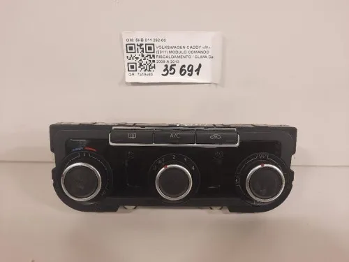 Modulo Comando Riscaldamento Clima 5HB 011 292-00 Volkswagen Caddy IV 2011