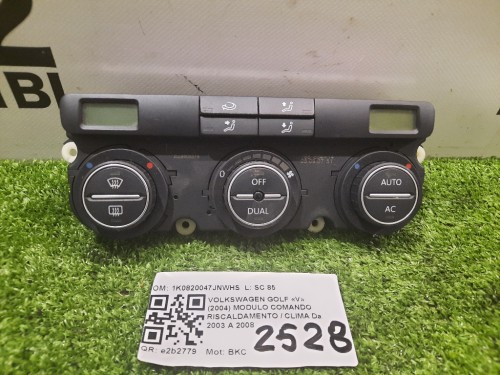 Modulo Comando Riscaldamento Clima 1K0820047JNWHS Volkswagen GOLF V 2004