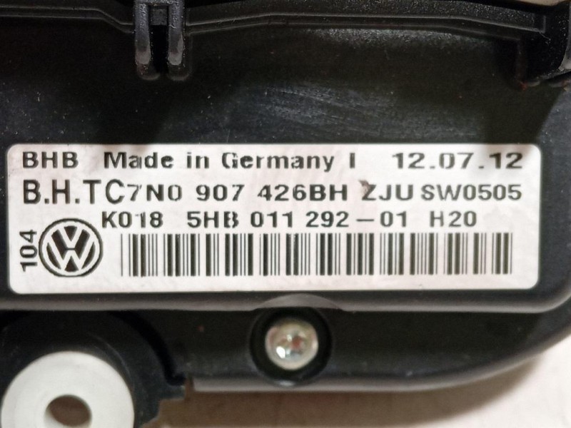 Modulo Comando Riscaldamento Clima 7N0 907426 Volkswagen GOLF VI 2009