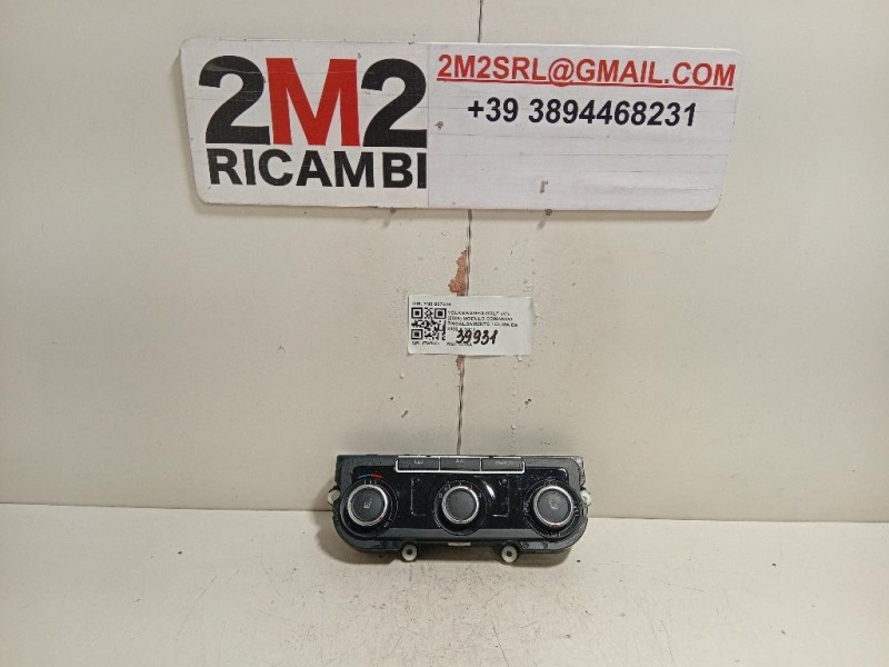 Modulo Comando Riscaldamento Clima 7N0 907426 Volkswagen GOLF VI 2009