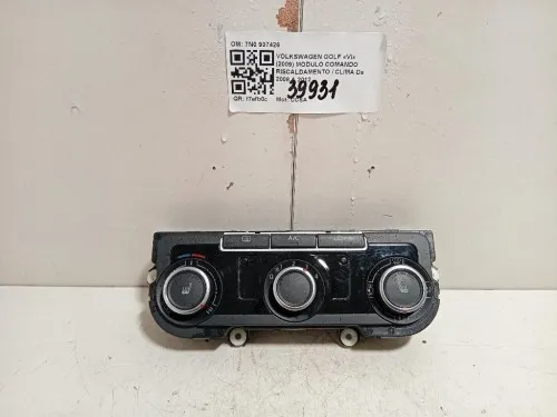 Modulo Comando Riscaldamento Clima 7N0 907426 Volkswagen GOLF VI 2009