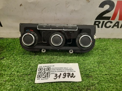 Modulo Comando Riscaldamento Clima 5HB009751-00 Volkswagen GOLF VI 2009