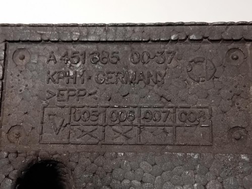 Assorbitore Paraurti ANT A4518850057 Smart Fortwo Cabrio 451 2010