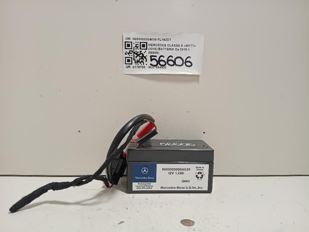 Batteria N000000004039 Mercedes Classe A W177 2018