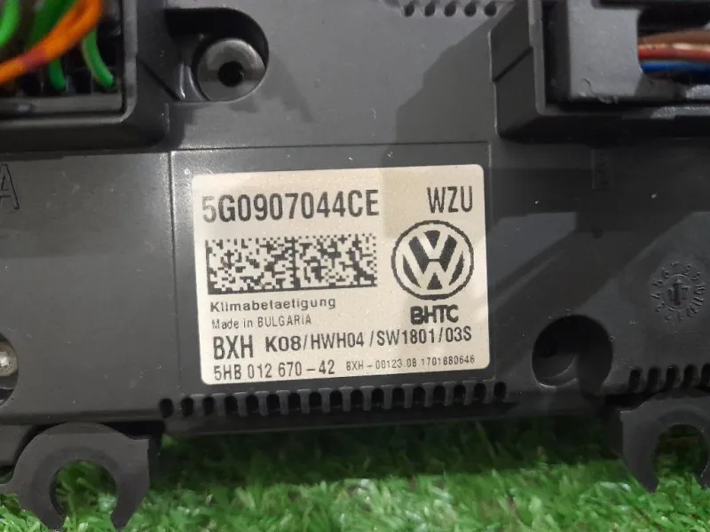 Modulo Comando Riscaldamento Clima 5G0907044CE Volkswagen GOLF VII 2013