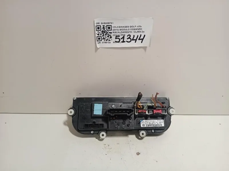 Modulo Comando Riscaldamento Clima 5HB009751 Volkswagen GOLF VII 2013