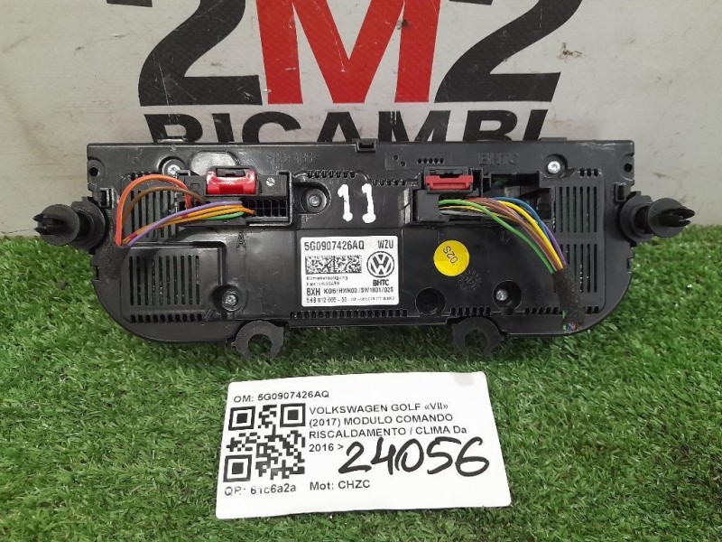 Modulo Comando Riscaldamento Clima 5G0907426AQ Volkswagen GOLF VII 2017