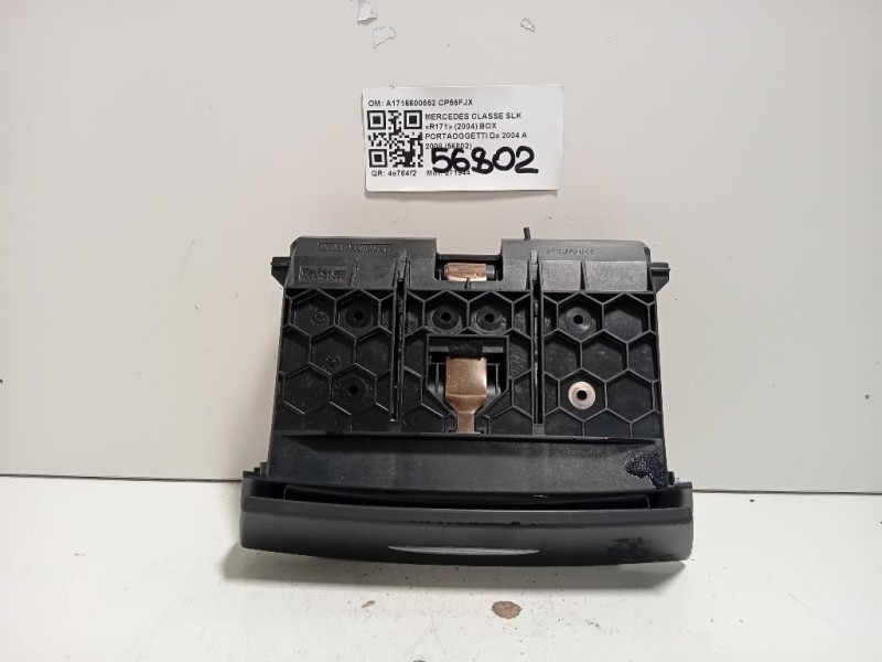 BOX Portaoggetti A1716800552 Mercedes Classe SLK R171 2004