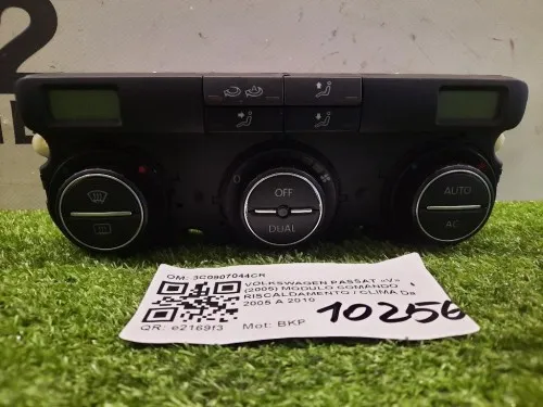 Modulo Comando Riscaldamento Clima 3C0907044CR Volkswagen Passat V 2005