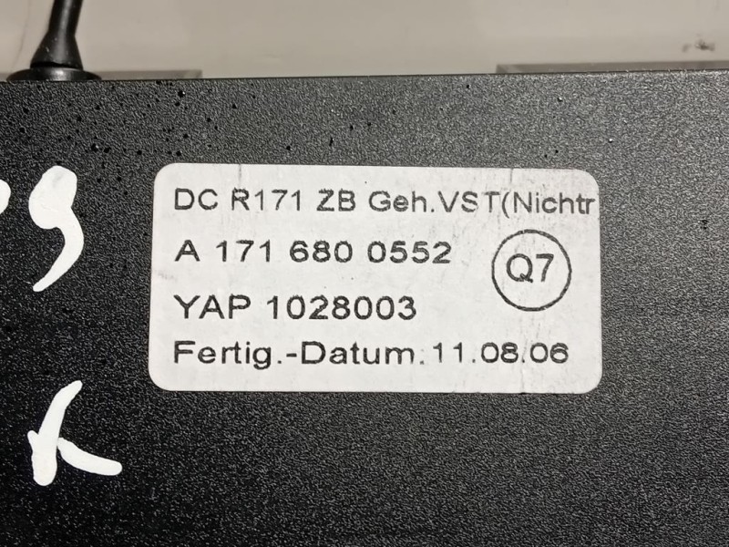 BOX Portaoggetti A1716800552 Mercedes Classe SLK R171 2004