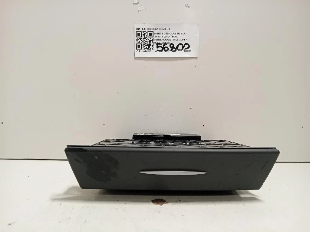 BOX Portaoggetti A1716800552 Mercedes Classe SLK R171 2004