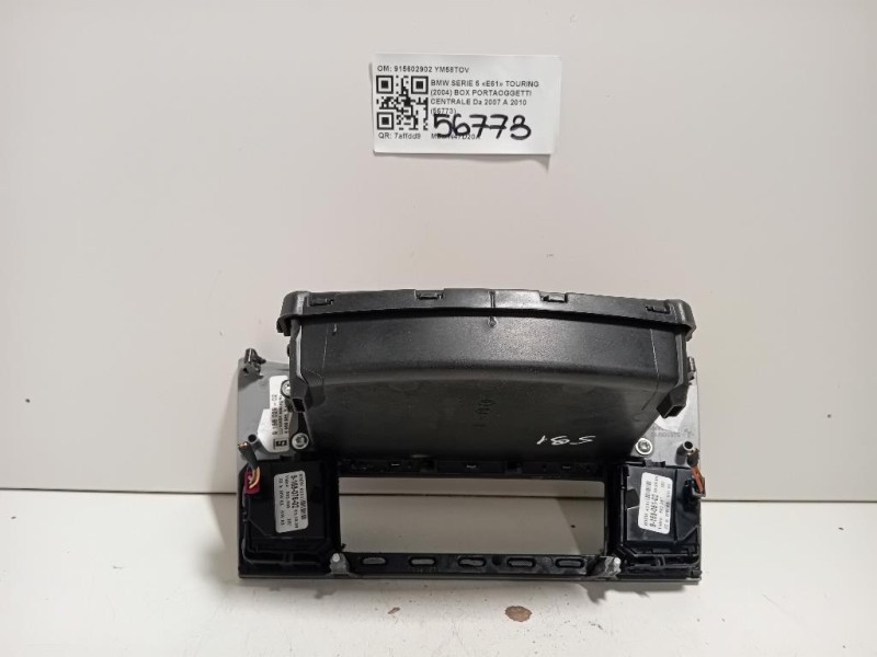 BOX Portaoggetti Centrale 915602902 Bmw Serie 5 E61 Touring 2004